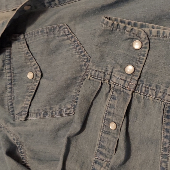 Aeropostale Denim Shirt - Picture 5 of 6